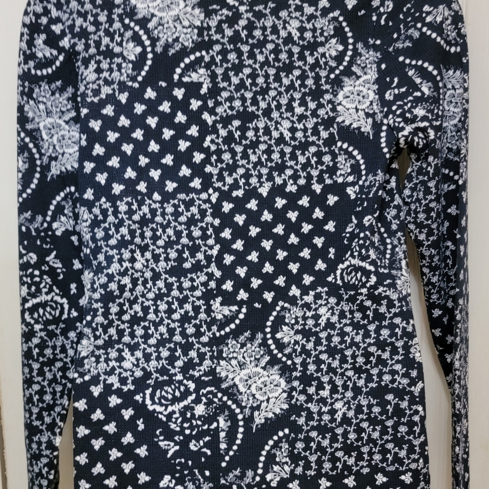 Lucky Brand Jeans thermal women's top XL NWT - Picture 6 of 6